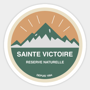 Montagne Sainte Victoire Sticker